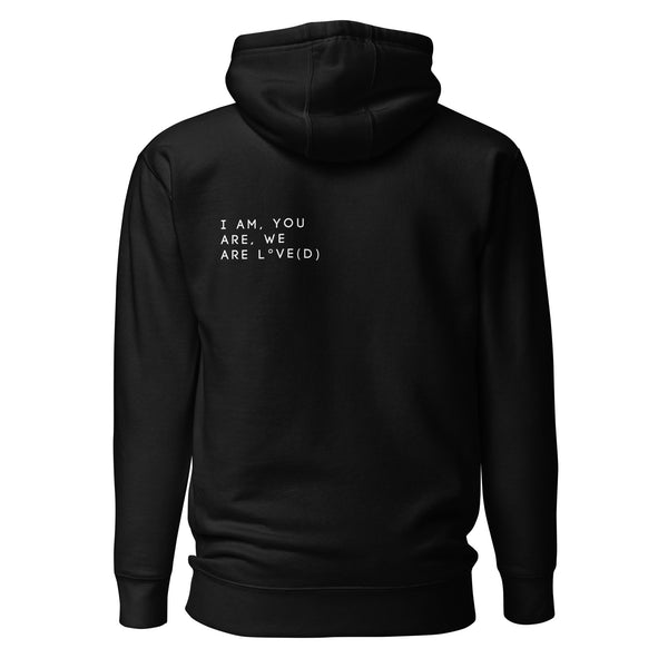 I, YOU, WE Hoodie in Black