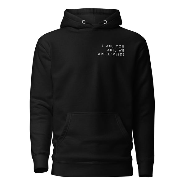 I, YOU, WE Hoodie in Black