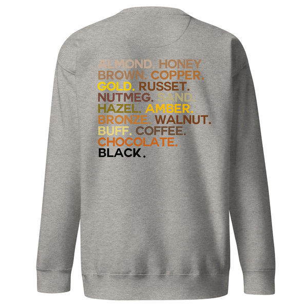 BLACK Sweatshirt in Carbon Grey