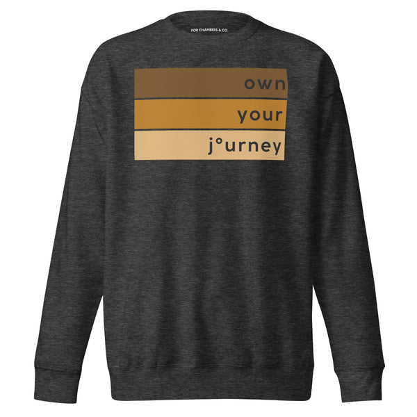 THE MELANIN Sweatshirt in Charcoal Heather