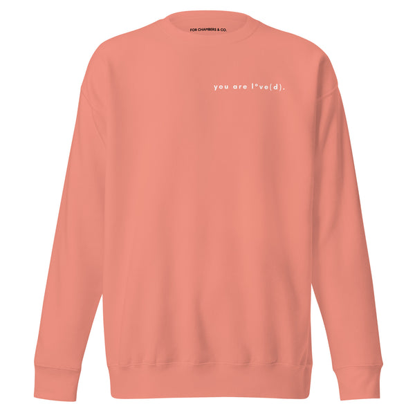 THE ZION Sweatshirt in Dusty Rose
