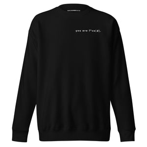 THE ELIAS Sweatshirt in Black