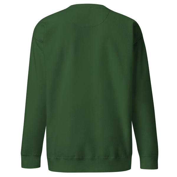 THE MELANIN Sweatshirt in Forest Green