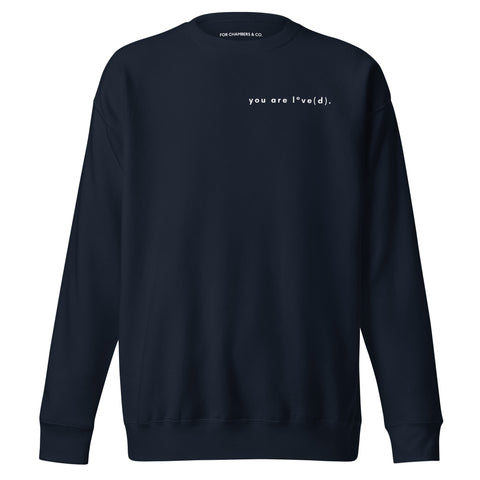 THE SIMONE Sweatshirt in Navy Blazer